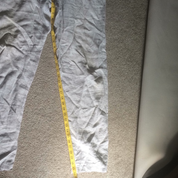 Oatmeal Linen Pants - Picture 6 of 6